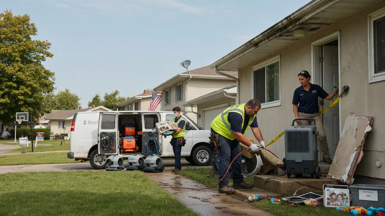 Water Damage Restoration in Hartland, MI near me